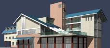 3D室外建筑模型图片