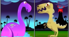 童趣恐龙移门系列图片