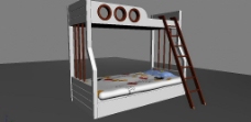 儿童床模型图片